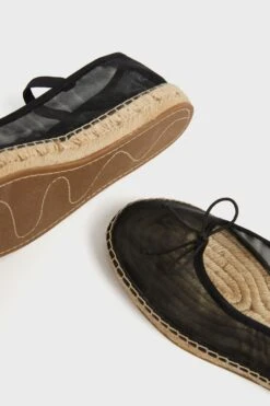 Loeffler Randall Black Mesh Kayla Espadrille Flats -Loeffler Cloth Shop qVnwMwQrqBVHA5i5z2IyWZ7VSNHLBvJQ 1
