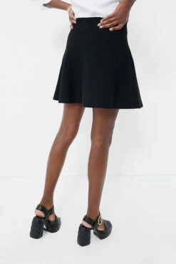 Black Knit Margaret Mini Skirt -Loeffler Cloth Shop qauA0IbYZqYKcKZtGcipw9dvrvNgpzcr 1