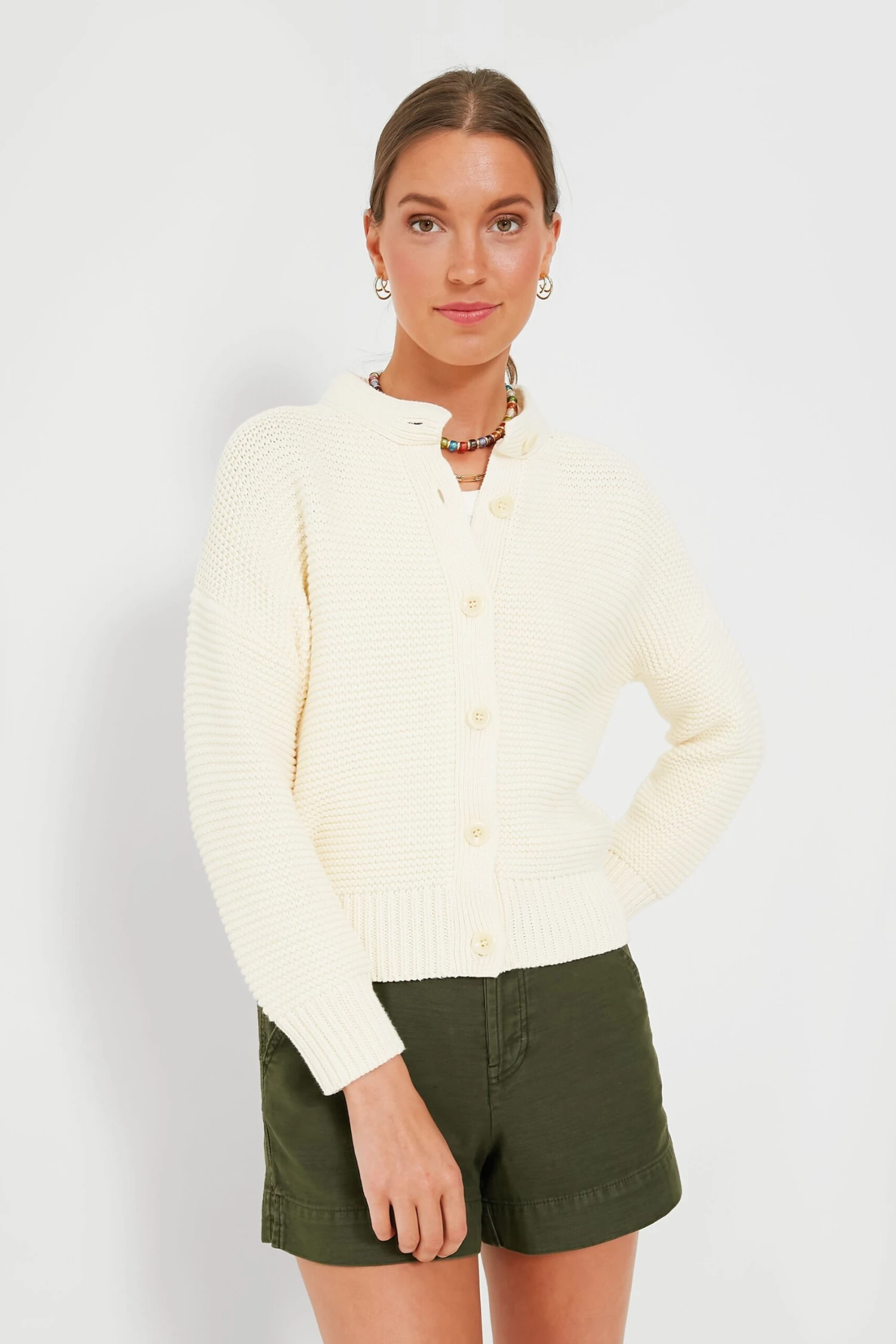 Ivory Nico Chunky Cardigan 3 Ivory Nico Chunky Cardigan