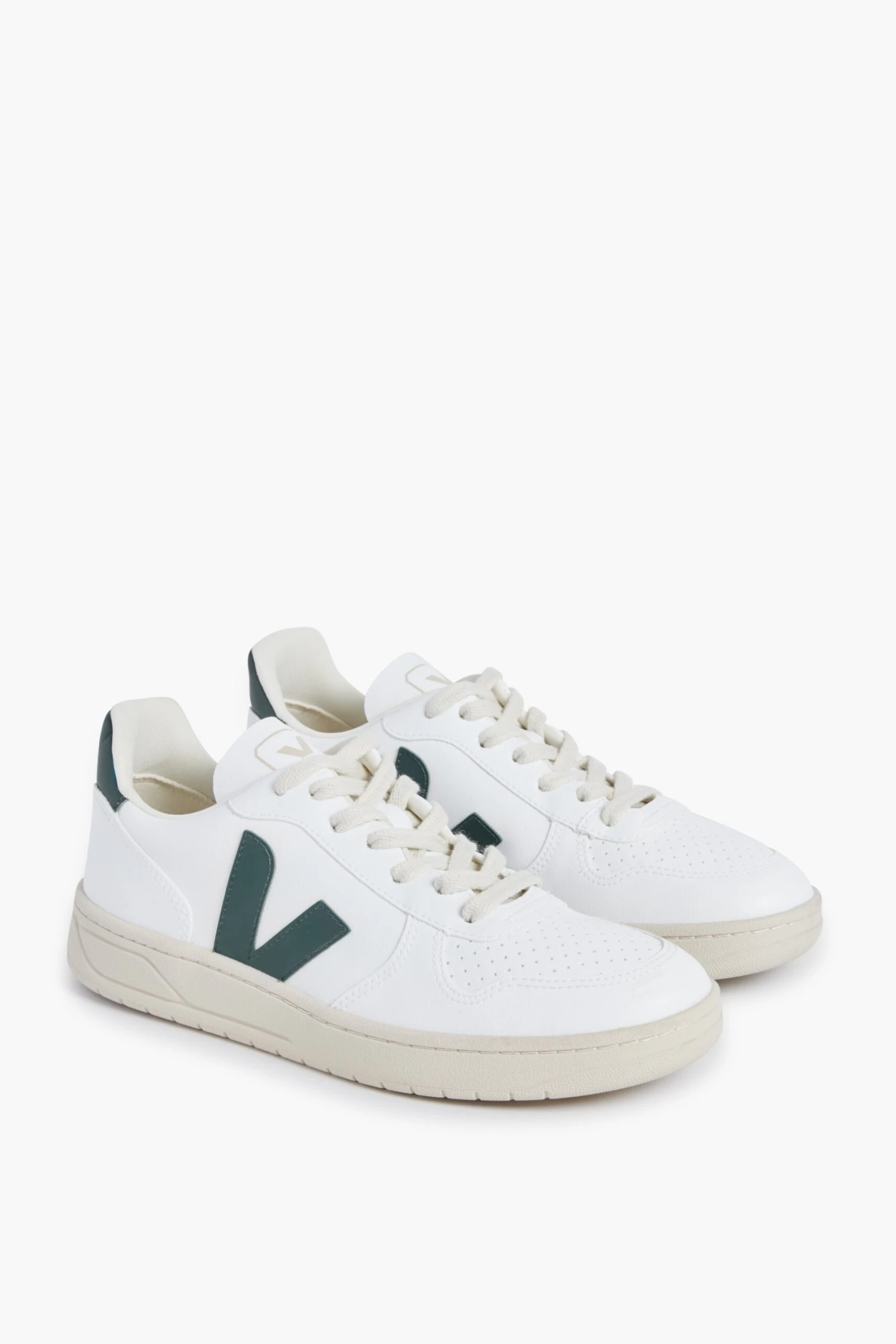 Veja White Brittany V-10 Sneakers 6 Veja White Brittany V-10 Sneakers - Image 4