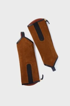 Tan Crosta Leather & Black Calf Leather Long Gaiter -Loeffler Cloth Shop rf7UksG0EzMiCifo4SV8PDvV8gBqPQAq 1