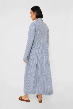 Beach Stripe Poplin Maxi Shirtdress -Loeffler Cloth Shop rmXOpsESLw13Gm0P4DeAN2qd1CBv3voE 1