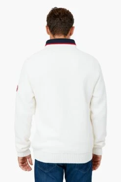 Holebrook Off White Classic Windproof Sweater -Loeffler Cloth Shop s8yt2hJr2eDFjjJFQZzDpfHjSGIyZj1T 1