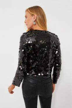 Black Sequined Dazzle Jacket -Loeffler Cloth Shop sY5mEVH5w8BWgWPw1Wb18uPXXV4CKFyz 1