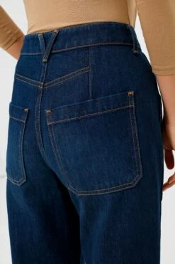 Veronica Beard Dusted Oxford Dylan High Rise Straight Leg With Cuff -Loeffler Cloth Shop swaoDhQZG7mi5IvIpeTvkPH0pv8Ggers 1