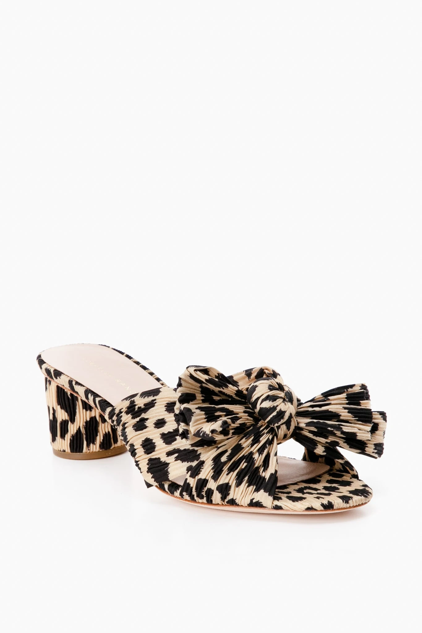 Loeffler Randall Leopard Emilia Pleated Knot Mules 3 Loeffler Randall Leopard Emilia Pleated Knot Mules