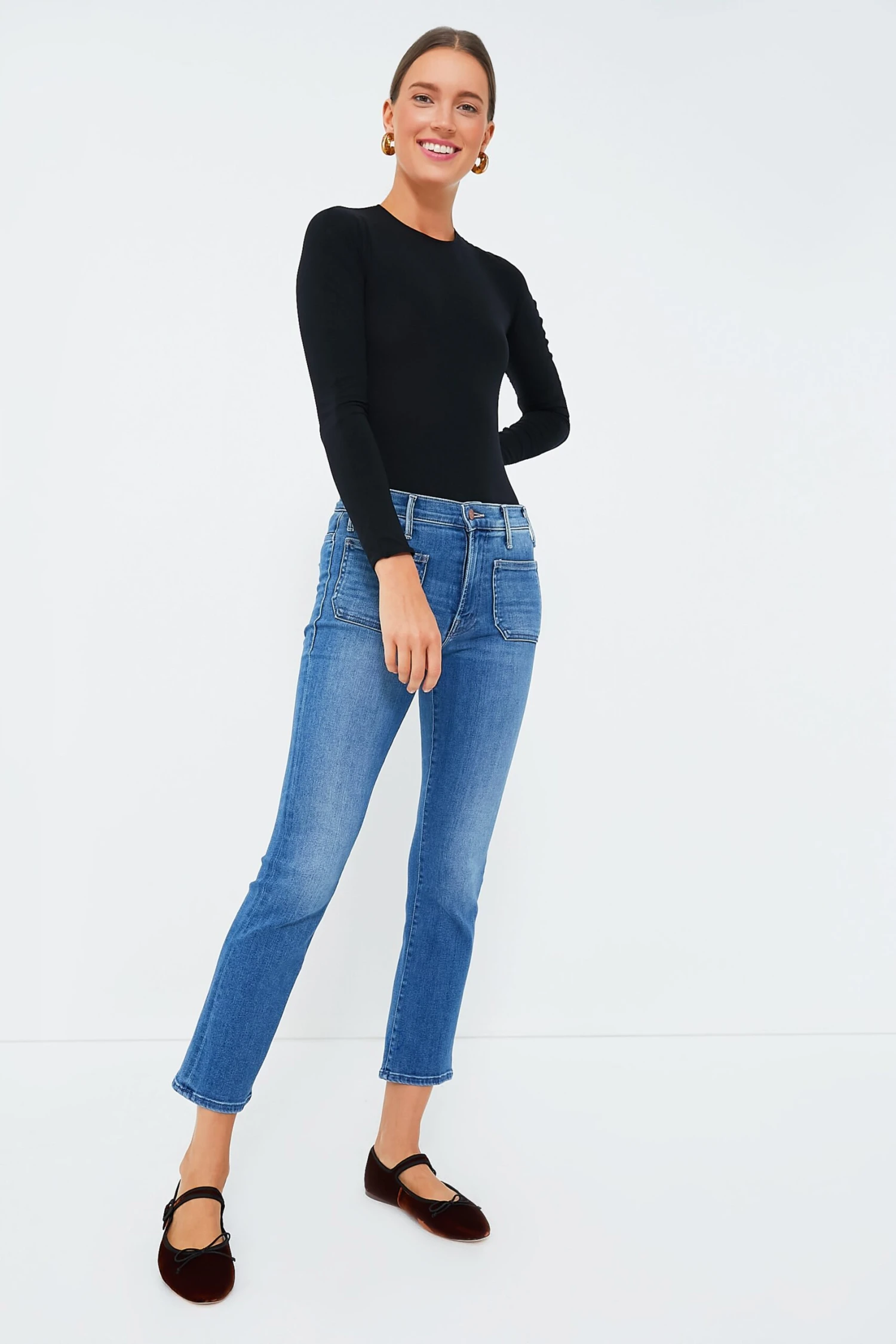 Loeffler Randall Sienna Velvet Chiara Mary Jane Flats 4 Loeffler Randall Sienna Velvet Chiara Mary Jane Flats - Image 2