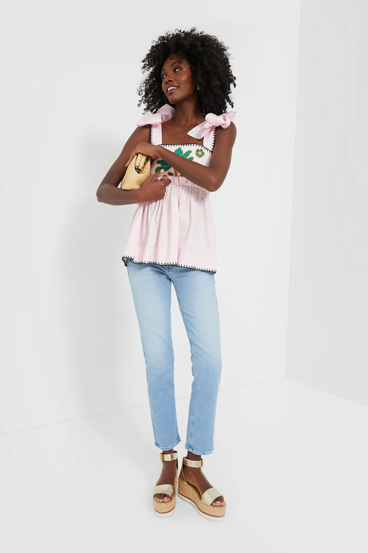 Pink And Green Perla Top 8 Pink And Green Perla Top - Image 6