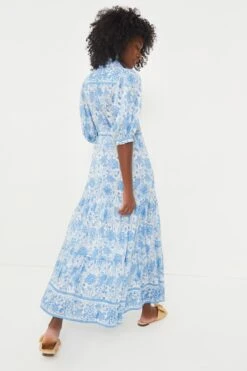 Blue Floral Blair Maxi Dress -Loeffler Cloth Shop teezAUkjOYK3pWVdYKig2GqS64UwWRNq 1