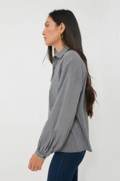 Black Gingham Spencer Shirt -Loeffler Cloth Shop tgKBVFLbbqdQi3RPNts0YpRIxlcTOyC6 1