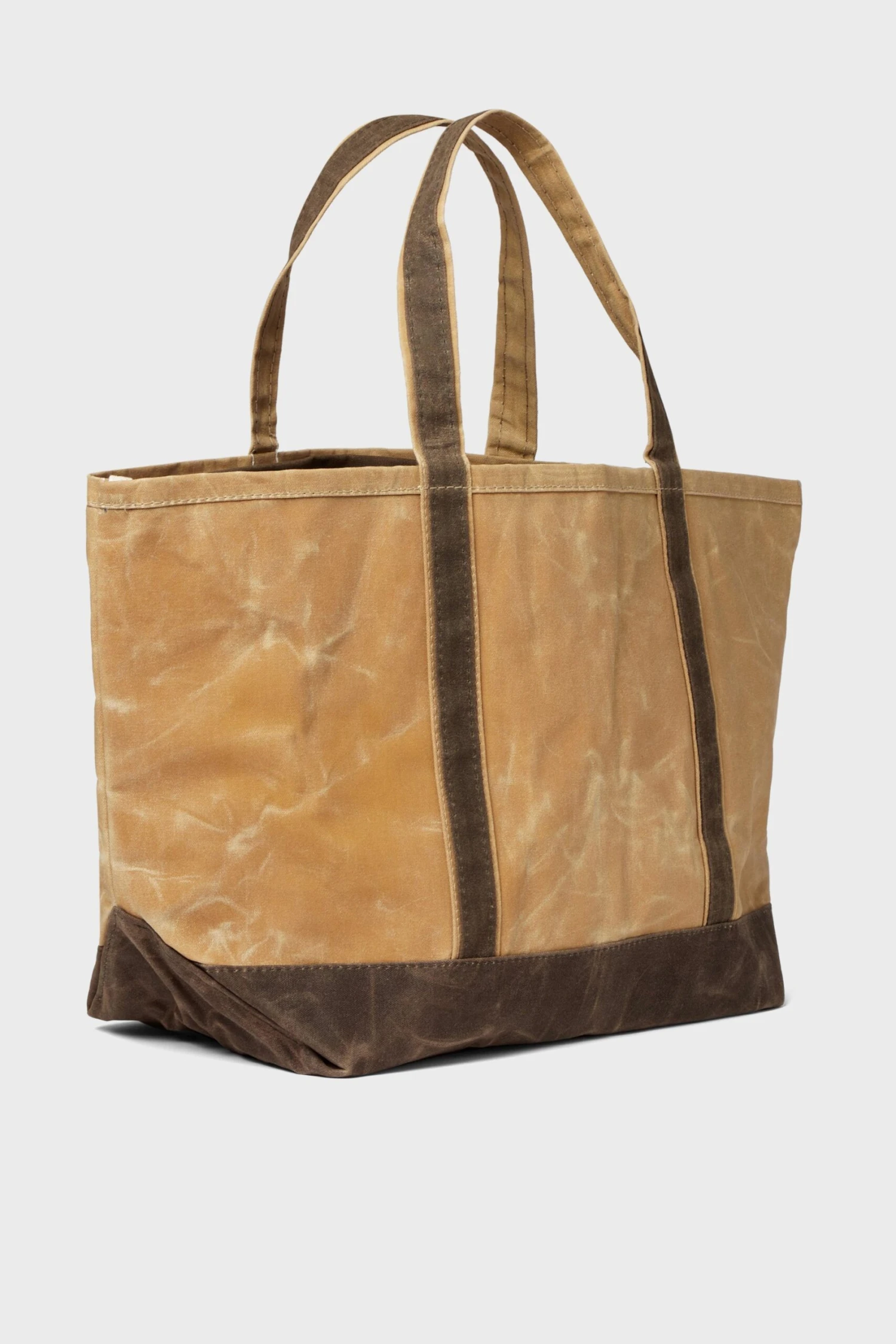 Bone Waxed Large Canvas Tote 4 Bone Waxed Large Canvas Tote - Image 2