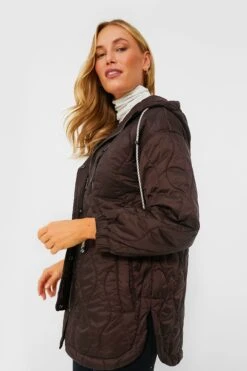 Varley Coffee Bean Caitlin Quilt Jacket -Loeffler Cloth Shop tlQBsBqLQdLvTpZJyShQ0mHSRczRAkmO 1