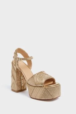 CastaƱer Oro Viejo Florita Heels