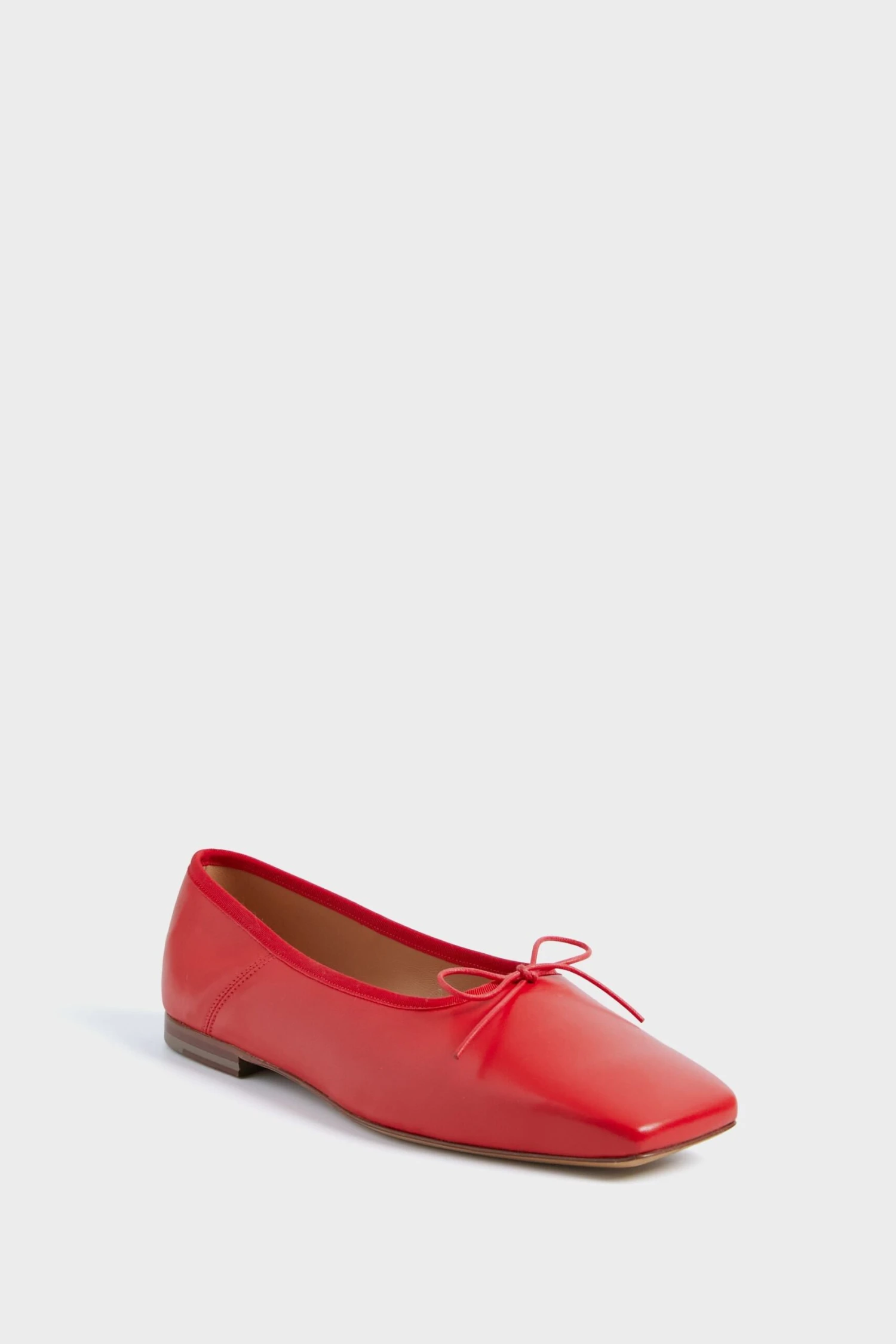 Mansur Gavriel Poppy Square Toe Ballerina 3 Mansur Gavriel Poppy Square Toe Ballerina