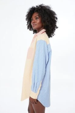 Solid & Striped Pacific Blue Stripe Oxford Tunic -Loeffler Cloth Shop u1mT1E8P3bHo3lZMs6n07Qit7CTcbqBP 1