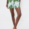 Green Waterlily Bizzy Linen Shorts 2 Green Waterlily Bizzy Linen Shorts -Loeffler Cloth Shop uJBNeFTxyr3v0Q2dvwoUmq0cHkQEppO6 1
