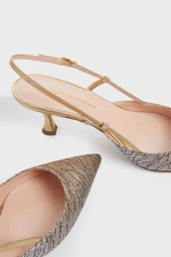 Multi Gold Ocean Lurex Jocelyn Heels -Loeffler Cloth Shop uJhw5mo3tPrZlpRgPiCniAmpnFyXHlhs 1