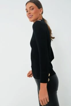 Black Clasp Shoulder Kaley Top -Loeffler Cloth Shop uZTtXqCpulp1dsqhgOWtsZVd1ho85xuD 1