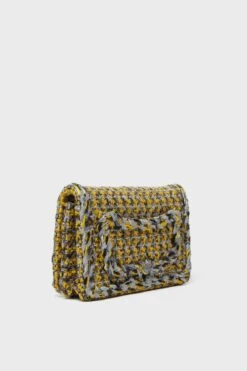 CHANEL Yellow Multicolor Tweed Wallet On Chain -Loeffler Cloth Shop ulJo9ilH6TbtQrSpGjyz7Rvb68CxySsX 1