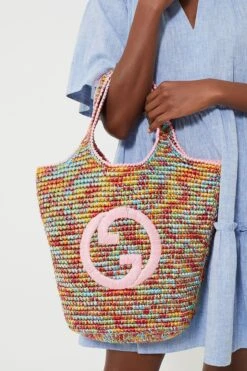 Gucci Multicolor Raffia Effect Bag -Loeffler Cloth Shop unKSqTChT12v7M69YuUzH11bWGLmHqY5 1