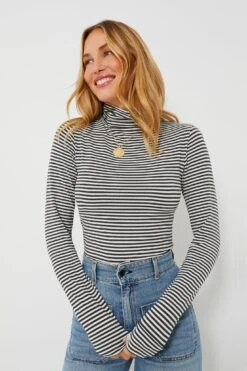 Steel White Stripe Little Turtleneck -Loeffler Cloth Shop uwIOl54SgvNyCiWPR9QS7DkqpVJuaoz1 1