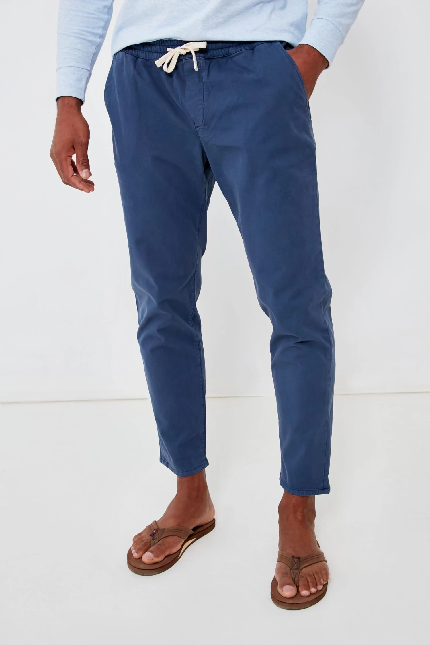 Marine Layer Slate Blue Athletic Fit Saturday Pant 3 Marine Layer Slate Blue Athletic Fit Saturday Pant