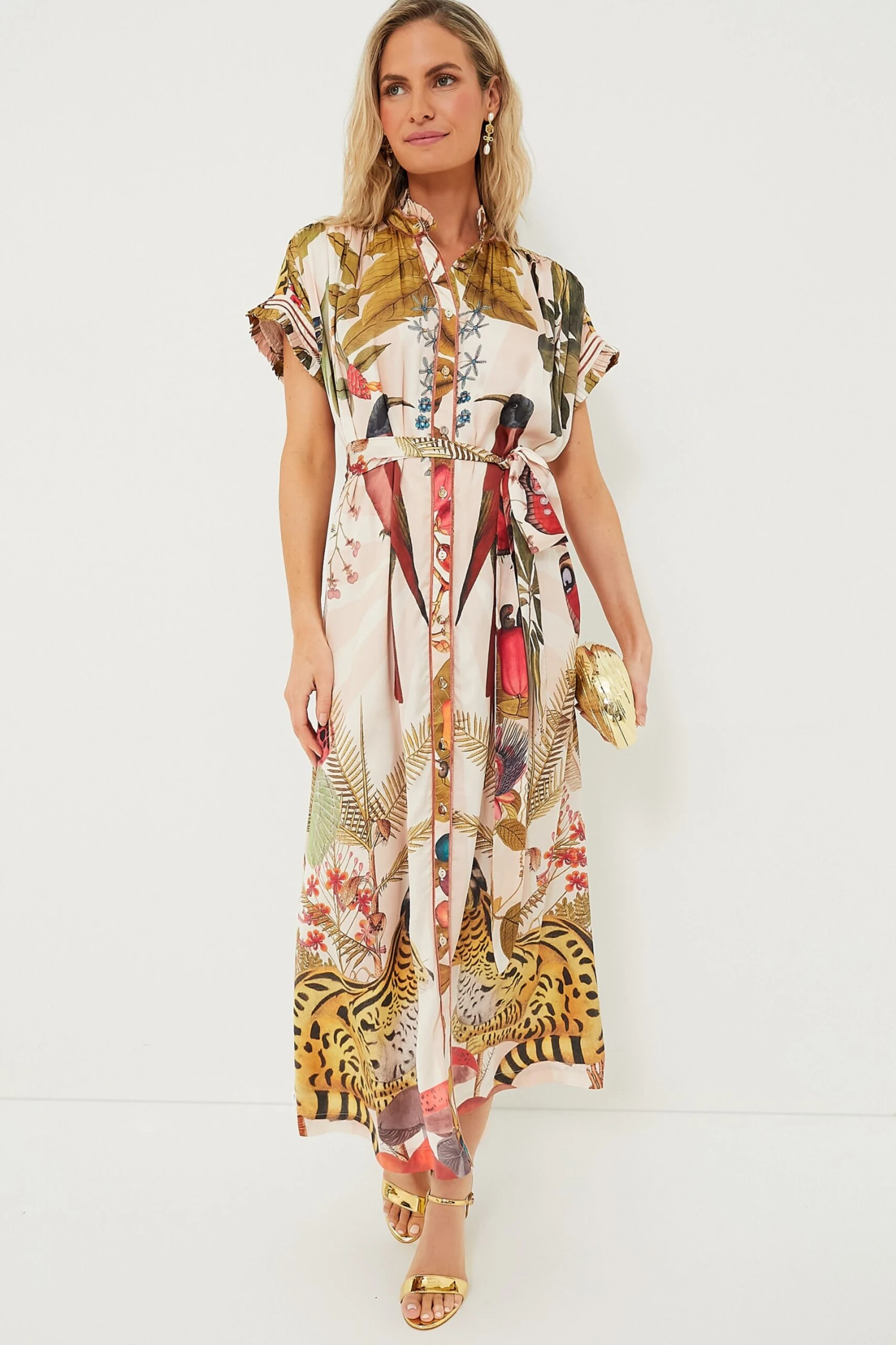 Eden Cream Valeria Kaftan 4 Eden Cream Valeria Kaftan - Image 2