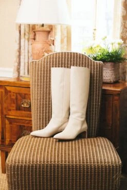 White Lou Walking Boots -Loeffler Cloth Shop vGMXM9aeLeTxvaOKArRnDY5bRyMclVTE 1