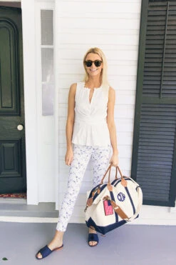 American Flag Needlepoint Luggage Tag -Loeffler Cloth Shop vMtkSDrthHrbuTm3nC5PquTMITRX2IKT 1