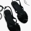 Black Cage Sandals -Loeffler Cloth Shop vO8QDyrDSq8VOyBH3HgmptfpzB4amfN8 1