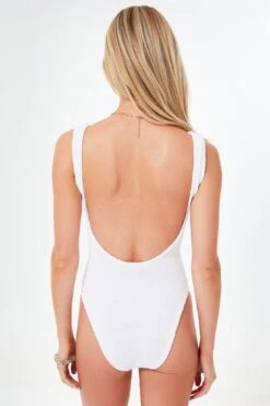 White Classic Square Neck One Piece -Loeffler Cloth Shop veb5VWnZ10trJDvB29EWWWFTChhf3NKA 1