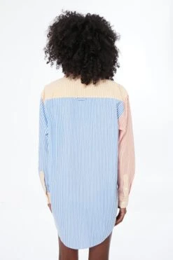 Solid & Striped Pacific Blue Stripe Oxford Tunic -Loeffler Cloth Shop vuylTxhY6pcnljrJA3nQ8b6Mqim6UteE 1