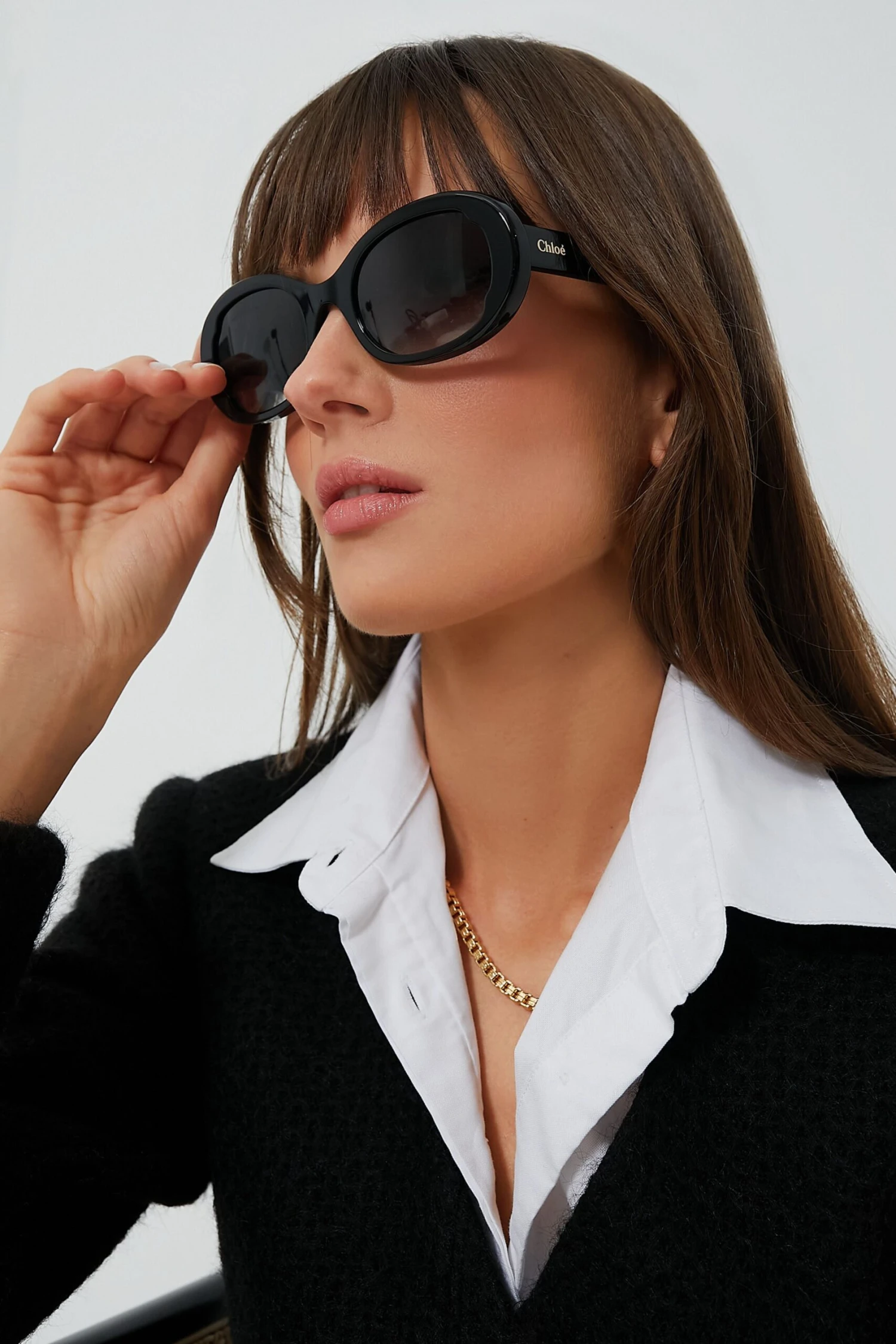 Chloé Black Lilli Round Sunglasses 4 Chloé Black Lilli Round Sunglasses - Image 2