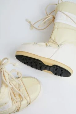 Moon Boot Cream Icon Nylon Boots -Loeffler Cloth Shop w7ATDXEOsOnmSTqweDeXpqTY6dOcOKKS 1