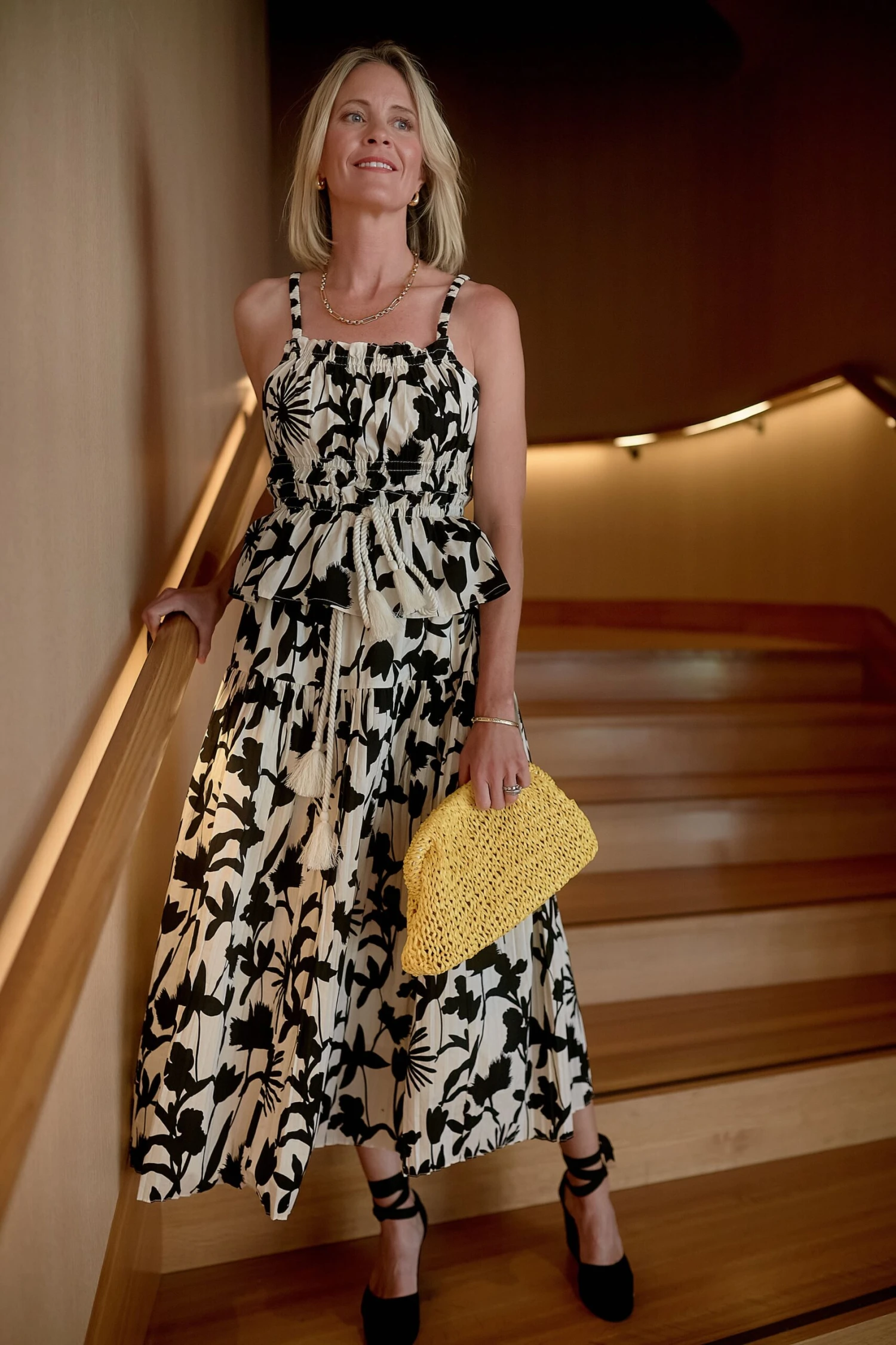 Yellow Raffia Game Clutch 10 Yellow Raffia Game Clutch - Image 8