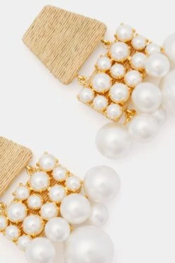 Pearl And Raffia Olivia Earrings -Loeffler Cloth Shop wlERZt7DyH0mFqI0DJyGcYZgXH8utR1K 1