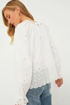 ULLA JOHNSON Cowrie Alora Blouse 11 ULLA JOHNSON Cowrie Alora Blouse -Loeffler Cloth Shop woRzZKp1IpSCD7ovAZKulx0moeoXBNt9 1