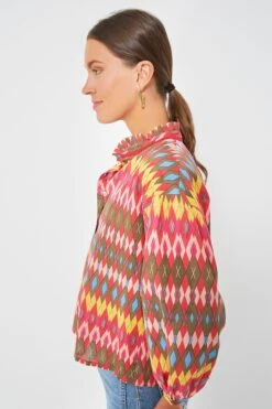 Red Geraldine Jeremy Shirt -Loeffler Cloth Shop woZBKdVuOPWr5IZldbpVhNqQMDMPl9lY 1