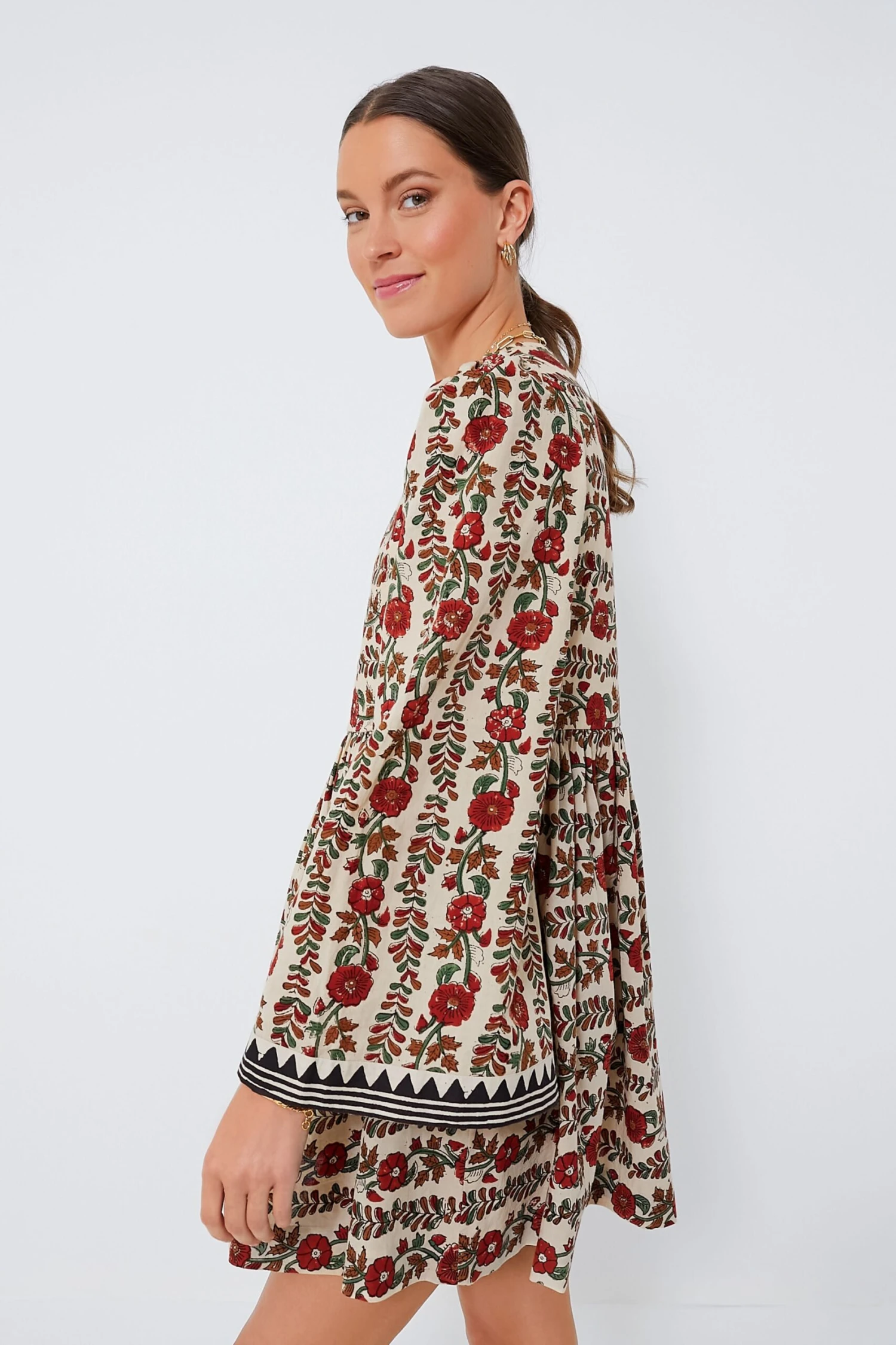 Brown Maple Short Savannah Climbing Ivy Dress 5 Brown Maple Short Savannah Climbing Ivy Dress - Image 3