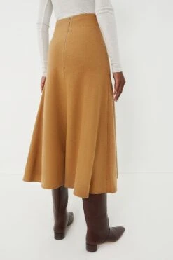 Vanessa Bruno Camel Boushra Midi Skirt -Loeffler Cloth Shop xVzNZIw9dgSdEgO1RGIxeKnz7RtOCzan 1