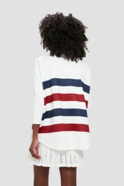 Americana Stripe Martina Quarter Zip -Loeffler Cloth Shop xbqdoryEOLVQ5W76qwsFy5HyyZ0UeG6f 1