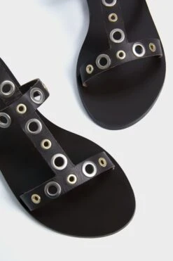 Dark Brown Klelia Eyelets Sandals -Loeffler Cloth Shop xgh8aXv2oWcxl6U2bxviZnzStmqnbLYD 1