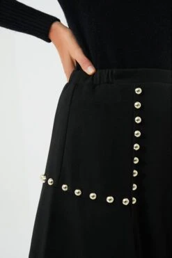 Gold Stud Mod Mini Skirt -Loeffler Cloth Shop xlzQg5cZDlPhDvNwU1Z9YNRPyEB78mEn 1