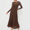 Brown Long Sleeve Maxi Dress 1 Brown Long Sleeve Maxi Dress -Loeffler Cloth Shop xsPhFJaFXJx0bJLh4CGbxANMOMioNvgA 1