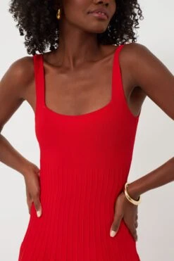 Staud Red Rose Ellison Dress 12 Staud Red Rose Ellison Dress -Loeffler Cloth Shop xy9JM1t01GddyMJgRjOkWH4XMTNmRr4M 1