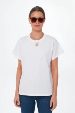 White Presley Tee
