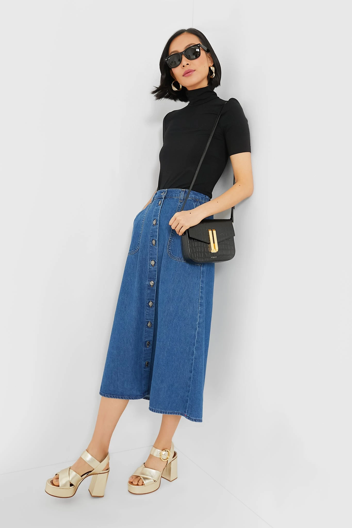 Maritime Gerri Denim Skirt 4 Maritime Gerri Denim Skirt - Image 2