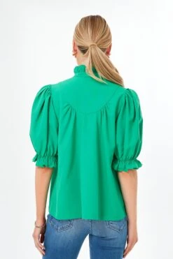 Dunmore Green Selena Blouse -Loeffler Cloth Shop yL2Zw73a6o2qsPW93mn5nNAMVbcmISBv 1