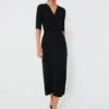 Black Knit Janie Dress