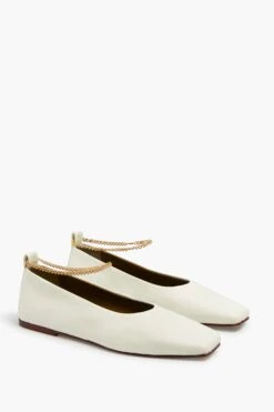 Ivory Augusta Ballet Flats -Loeffler Cloth Shop yfmgGZ2GJncrZP5deoxQ8GfXvXKH4DwI 1